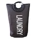 image 1 of 40L Collapsible Laundry Basket, Laundry Hamper with Padded Handles
