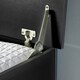 image 5 of Malmo Lift-Up Storage Ottoman Chest Box Grey