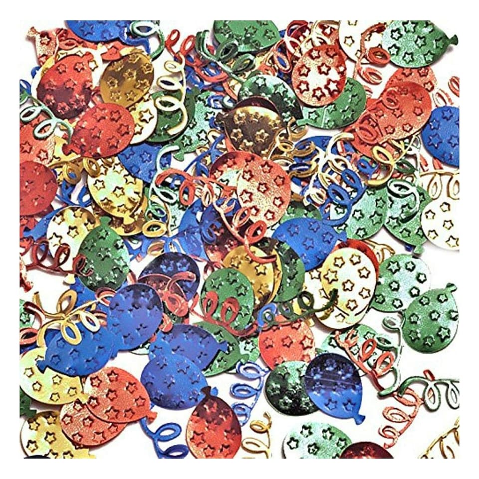 Amscan Balloons Party Confetti - Multicoloured - One Size