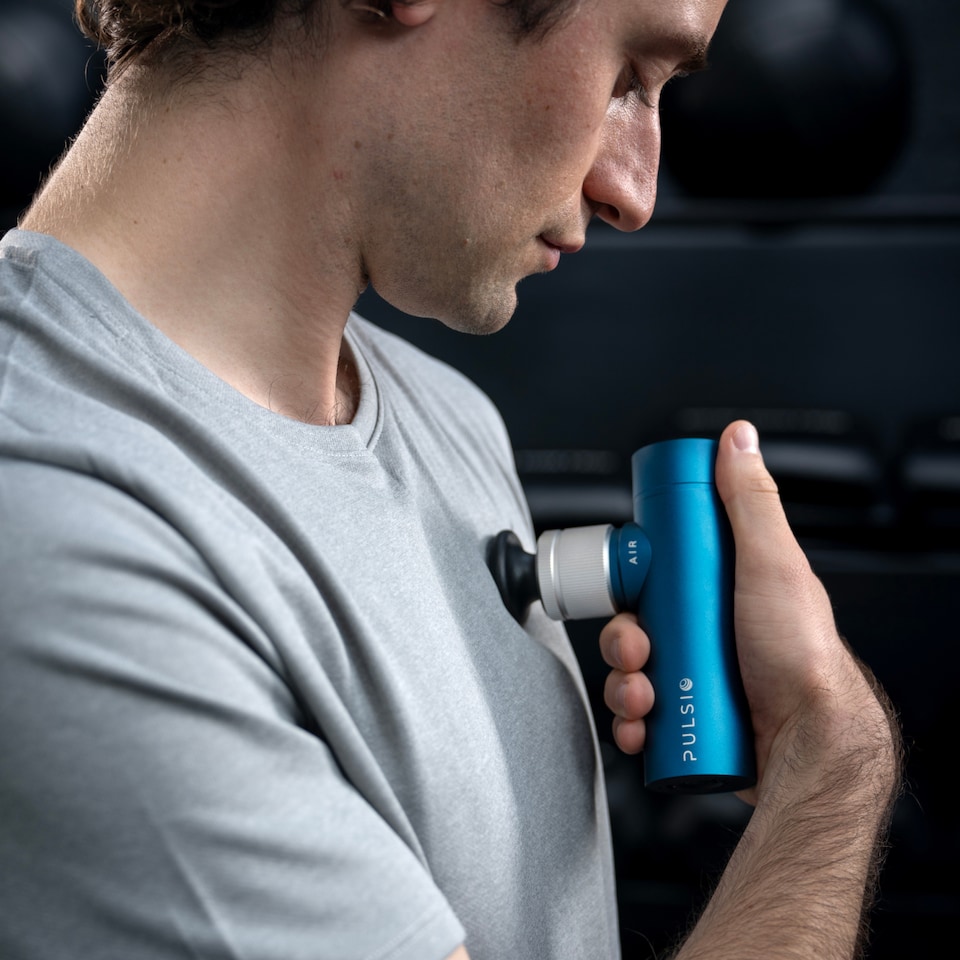 image 1 of Pulsio Air Massage Gun - Indigo