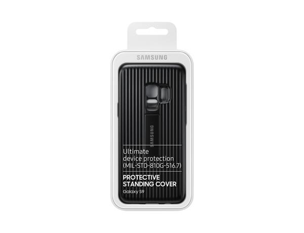 Xinyunew Cover Portafoglio Per Galaxy S9 – Pelle PU Con Slot Carte E Chiusura Magnetica – Marrone