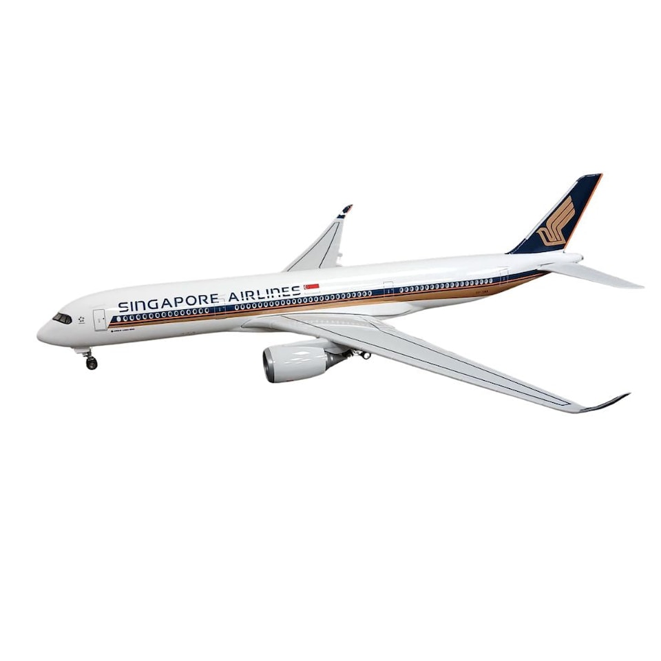 Singapore Airlines Airbus A350 Model Aircraft Large Display Plane