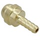 image 2 of Welding Gas Hose Connector 3/16 Hose Tail with 3/8 BSP Left Handed Thread 1pc
