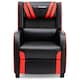image 3 of Ranger S Faux Leather Recliner Armchair Sofa Cinema Gaming Chair (Red)