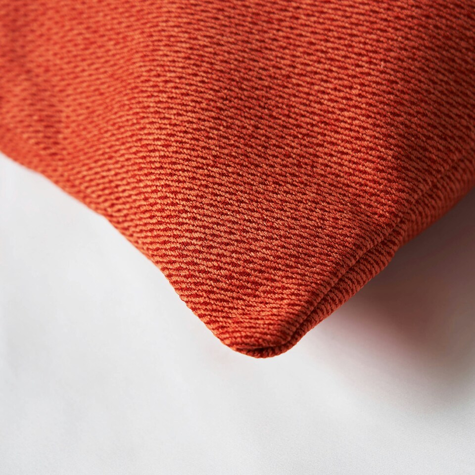 image 1 of BHS Snow Fleece Cushion, Orange