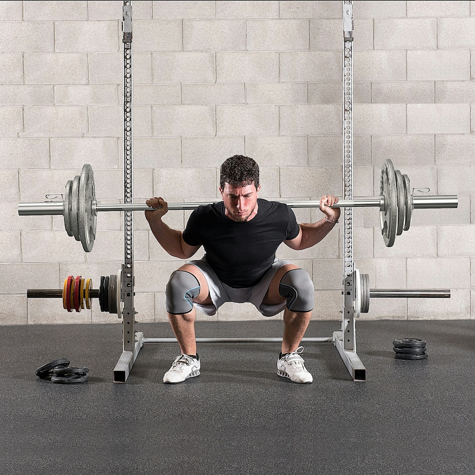 image 1 of HOMCOM 2" Olympic Weight Plates Sets for Strength Training w/ Weight 2 x 10kg