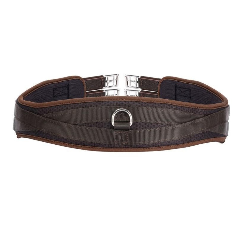 image 1 of Shires Airflow Girth - Elastic Brown | Size: 48
Colour: Brown