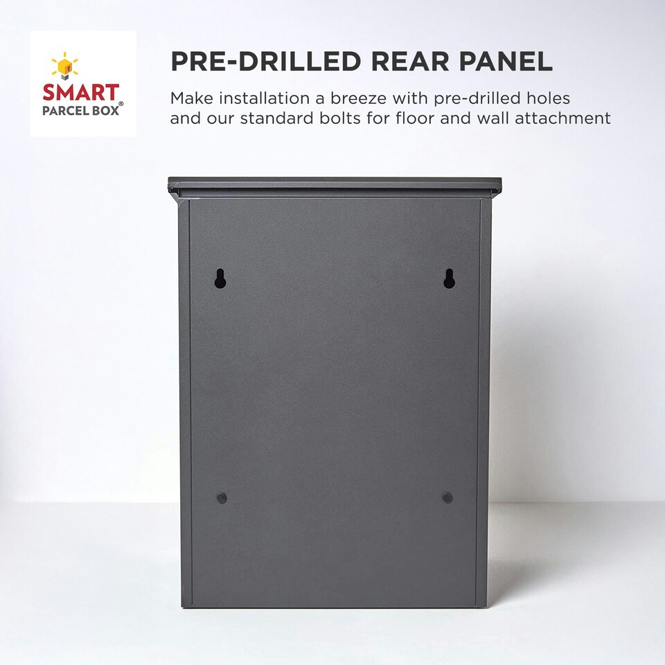 image 1 of SMART PARCEL BOX® Medium Front Access Dark | Grey | 1