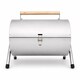 image 4 of Portable Stainless Steel Barrel BBQ Charcoal Barbecue Table Top