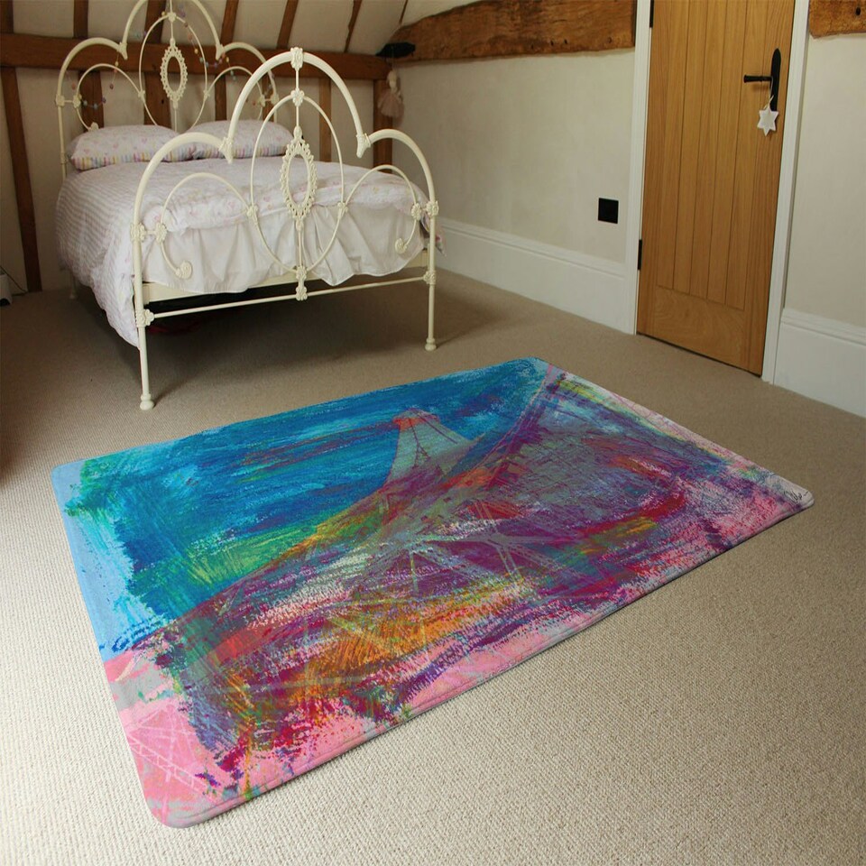 image 1 of Below the tower (Rug) Multi | Medium: 80x150cm