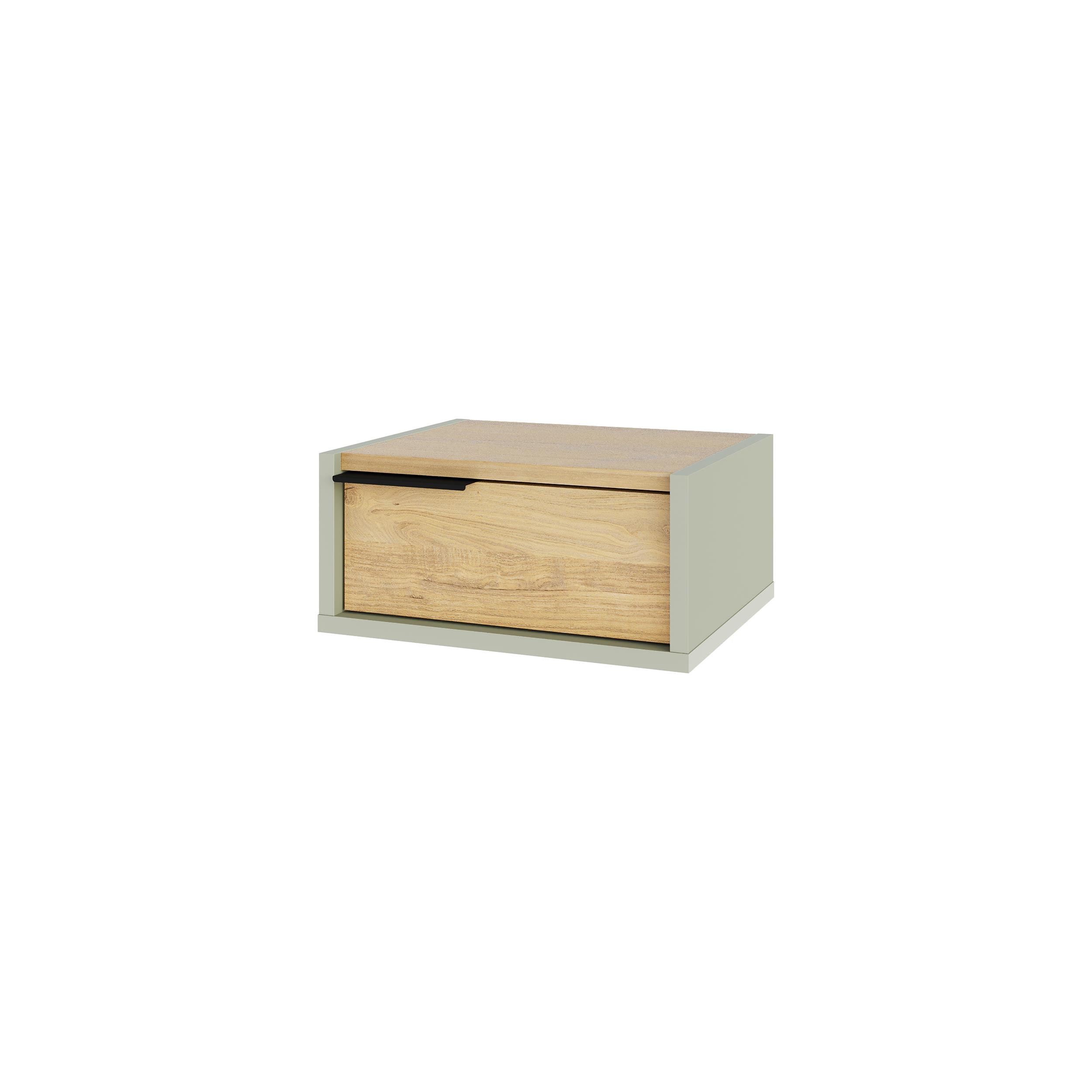 Decortie Minimalist' Floating Drawer Bedside Table Nightstand | Size: 1 Pack