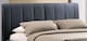 image 3 of 4ft6 Double Grey Fabric,Upholstered,Bed Frame,Bedstead,Padded,Linen