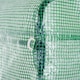 image 9 of Outsunny 3 x 3 x 2 m Polytunnel Greenhouse Pollytunnel Tent Steel Frame Green