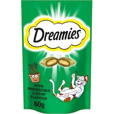 Dreamies With Catnip 60g (Pack of 8)