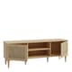 image 4 of Calasetta 2 Door 1 Shelf TV Unit in Rattan