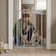 image 6 of Safetots Extra Tall Curved Top Safety Gate, 225cm - 234cm, Matt Grey, Extra Tall 100cm in Height, Pressure Fit Stair Gate, Baby Gate for Doors Hallways and Spaces, Safety Barrier, Easy Installation