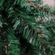 image 5 of 60cm Plain Green Christmas Wreath with 160 Tips
