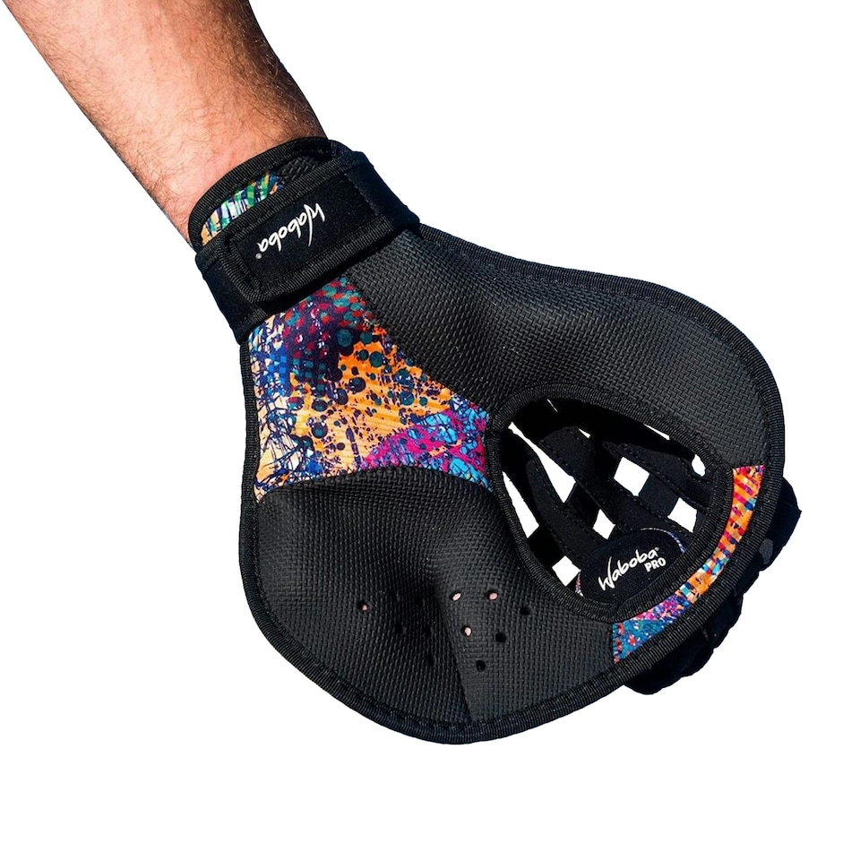 image 1 of Waboba Catcher´s Mitt - Black/Blue - One Size