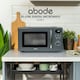 image 3 of Abode AMD2004G Retro Grey Microwave 20L 700W Digital 8 Auto Cook Settings