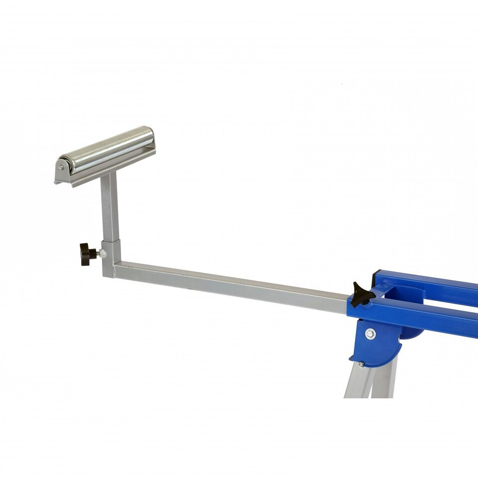 image 1 of Oypla Universal Mitre Saw Stand with Extending Support Arms & Rollers