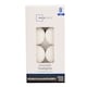 image 1 of Mainstays Unscented Tealight Candles Pack of 8 | Long Burning Tea Lights in Aluminium Cups | Decorative Indoor & Outdoor Candles for Weddings, Parties, Home Décor & Events