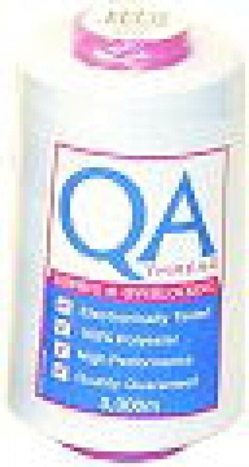 Hemline White Overlocker Thread Cone For Dressmaking - each