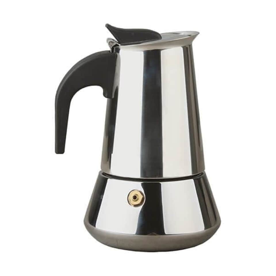image 1 of Apollo Stainless Steel Induction 2 Cup Coffee Maker
