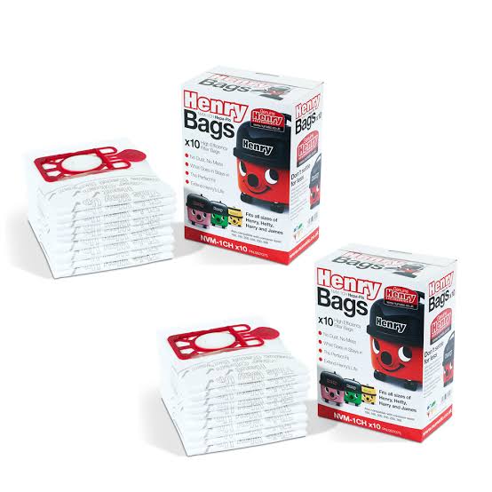 Henry Genuine NVM 1CH 907075 HepaFlo Vacuum Bags Pack of 2, 20 Bags