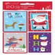 image 1 of Pack of 20 Coordinating Novelty Kids Design Self Adhesive Christmas Gift Tag