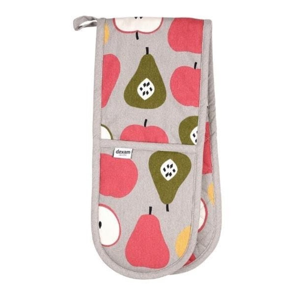 Orchard Fruit Double Oven Gloves | Multi