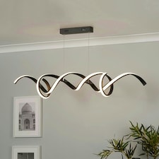 Paton Black Ribbon LED Ceiling Pendant