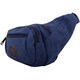 image 2 of Lorenz Canvas Travel / Holiday Waist Pack / Bum Bag / Money Holder | Blue | Navy