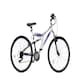 image 1 of Basis 2 Full Suspension Mountain Bike 26in Wheel, 18 Speed - White Purple