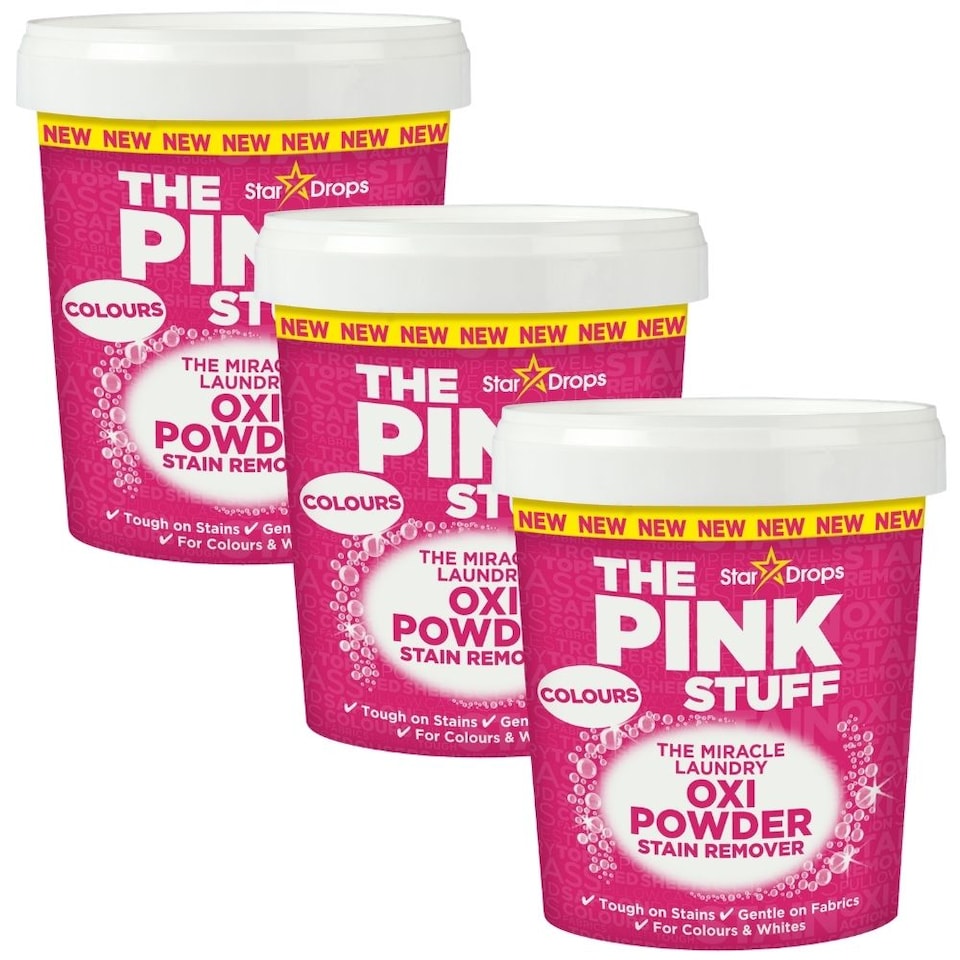 image 1 of Stardrops The Pink Stuff Stain Removal Powder For Colours 1kg