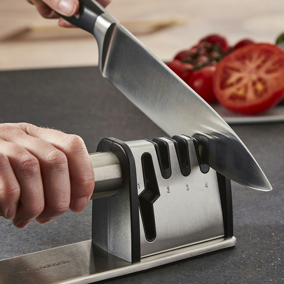 image 1 of Morphy Richards 4 in 1 Knife Sharpener