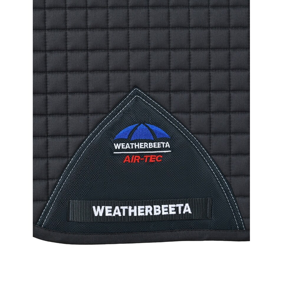 image 1 of Weatherbeeta Air-Tec Horse Dressage Saddlepad | Grey | Charcoal | 24in x 22in | 1