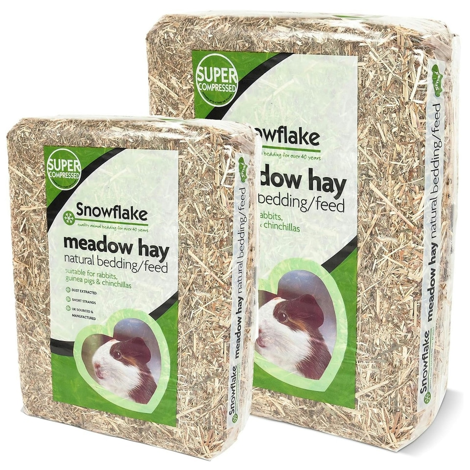 image 1 of 1 Medium 1.5kg Bag Premium Dried Meadow Hay Grass For Small Animals Fresh Natural Feed
