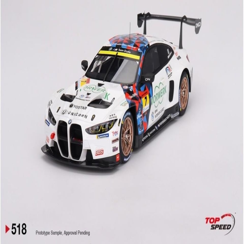 image 1 of BMW M4 GT3 No.7 Studie BMW M4 X CRS 2023 Super GT Series 1:18 TSM TS0518