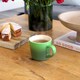 image 5 of Argon Tableware New Bone China Mugs - 330ml - Green Ombre - Pack of 4 Green