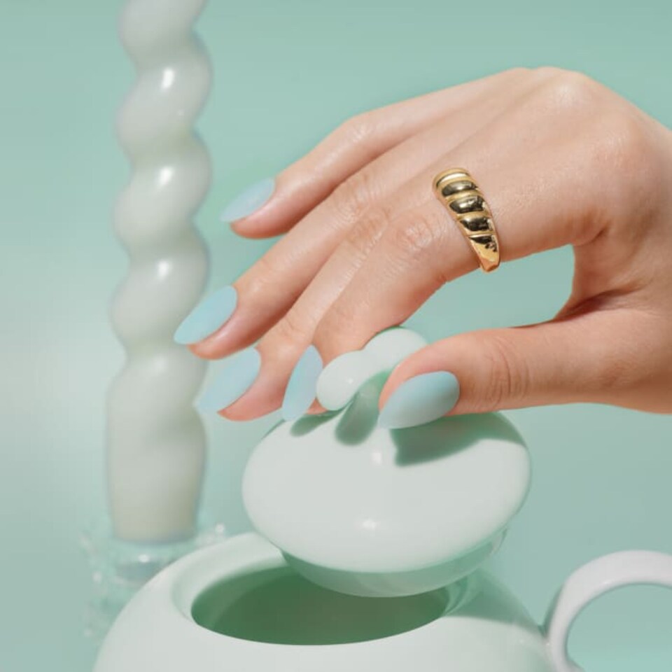 Bluesky Green Gel Polish - Frosted Mint 10ml - Tesco Groceries