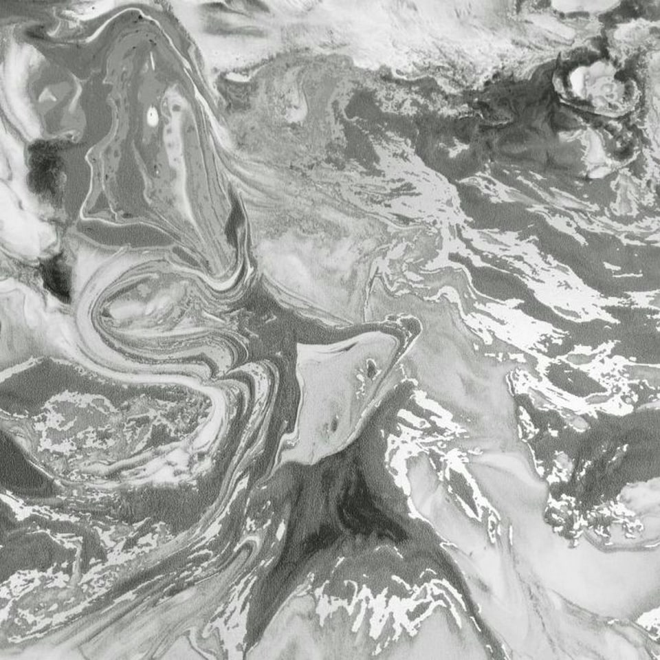 image 1 of Muriva Elixir Marble Wallpaper - Silver/Grey - 10m x 53cm Silver