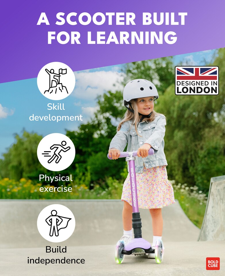image 1 of Teeny Fold 3 Wheel Scooter