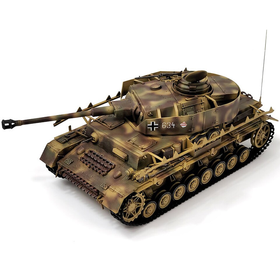 image 1 of Academy German Panzer IV Ausf.H Late Version Tank Military Model Kit Scale 1-35