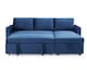 image 7 of The Tranquilo 3 Seater Sofa Bed in Black or Navy | Blue | One Size