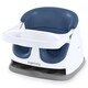 image 1 of Ingenuity Baby Base 2-in-1 Booster Feeding and Floor Seat Night Sky 16727 | Blue | Night sky | One Size | 1