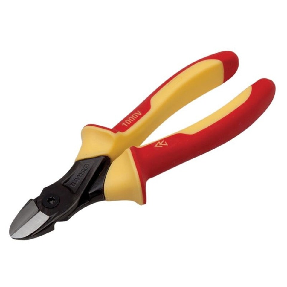 Bahco Ergo Side Cutting Pliers - Multi Colour - 180mm (7 in)