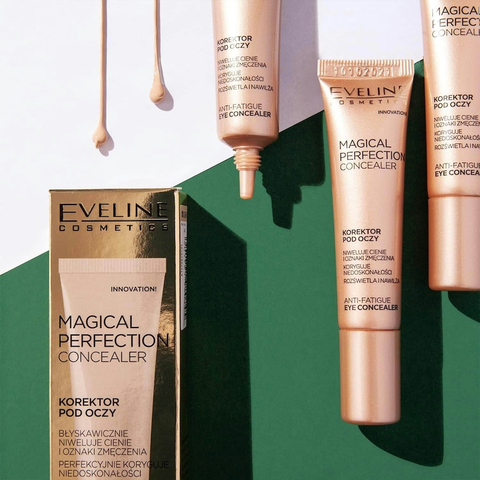 image 1 of Eveline Magical Perfection Eye Corrector Conceals Illuminates No. 01 Light 15ml
