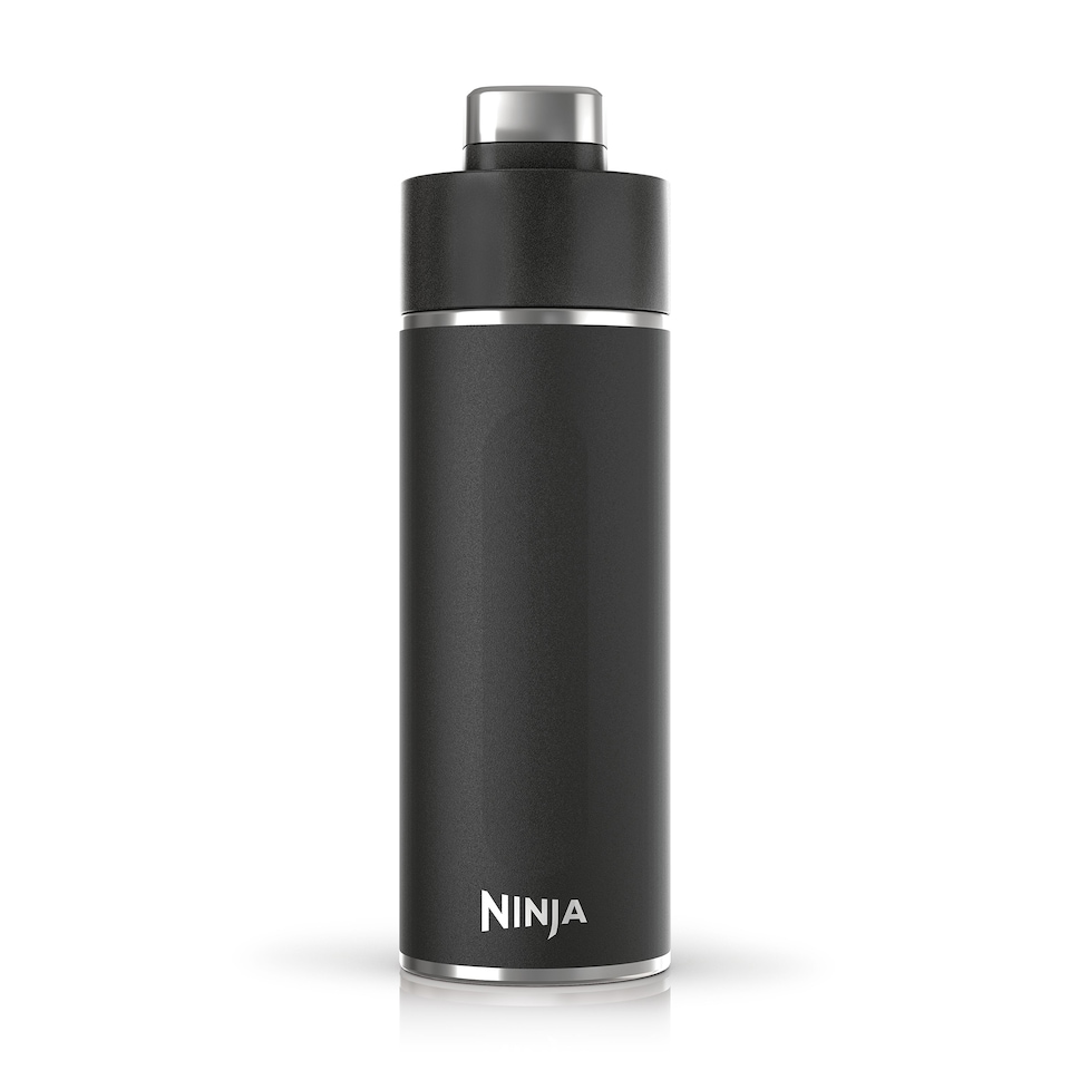 image 1 of Ninja Thirsti 700ml Travel Bottle with BubbleLock technology Black DW2401EUUKBK