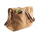 image 2 of Quadra Vintage Canvas Messenger Bag - Sahara - One Size Brown