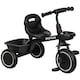 image 1 of AIYAPLAY Kids Trike, Toddler Tricycle for 2 to 5 Years, with Adjustable Seat, Pedal, Front Rear Baskets, 3 Wheels Kids Bike Gift for Boys and Girls, Black